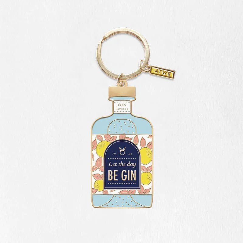 Porte clef Gin Day - Autours Madame