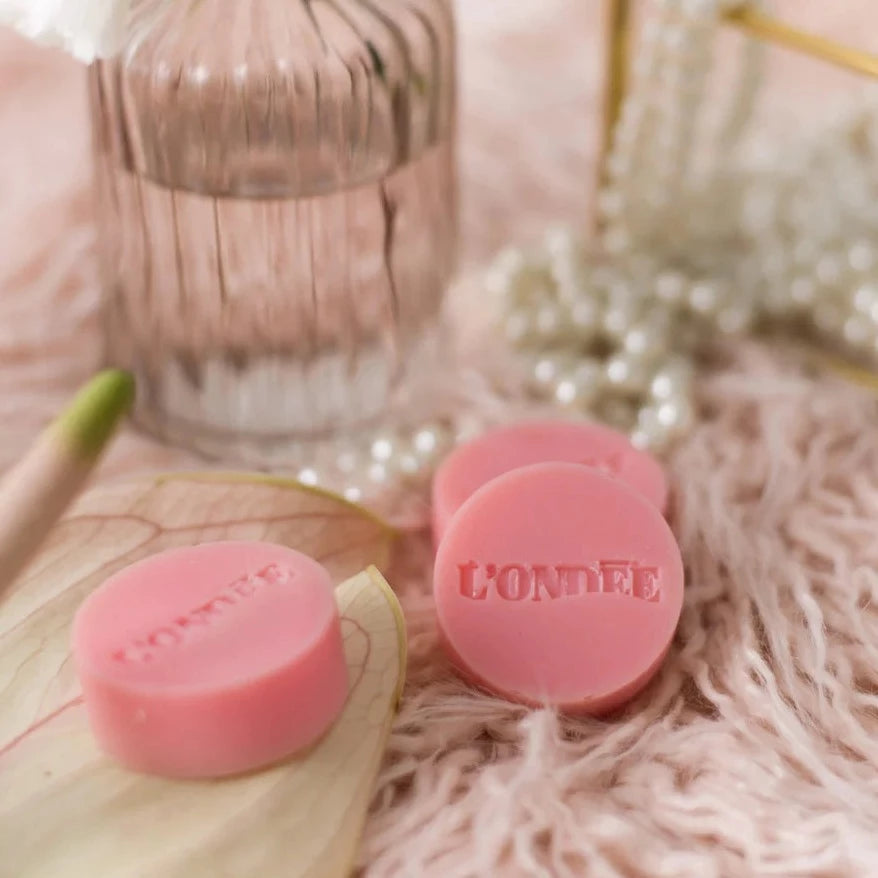 Fondant Bougie La vie en Rose - Autours Madame